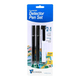 Avansa Counterfeit Pens with UV Light 3-pack M017