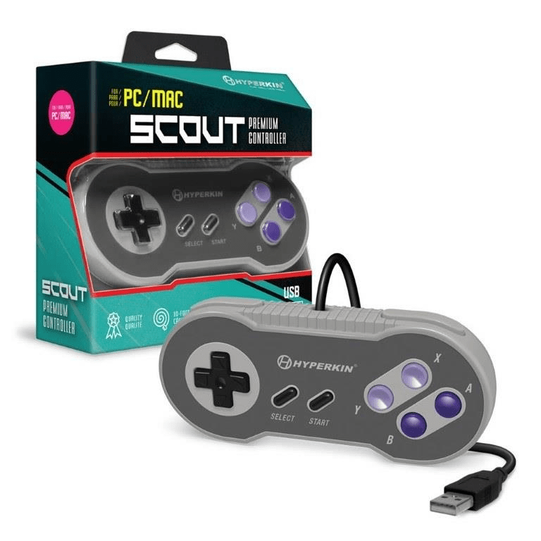 Hyperkin Scout Premium USB Controller for PC & Mac M07300