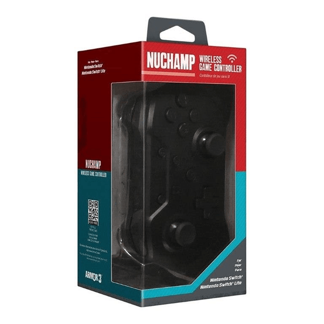 Hyperkin Armor3 NuChamp Wireless Game Controller for Nintendo Switch - Black M07467-BK