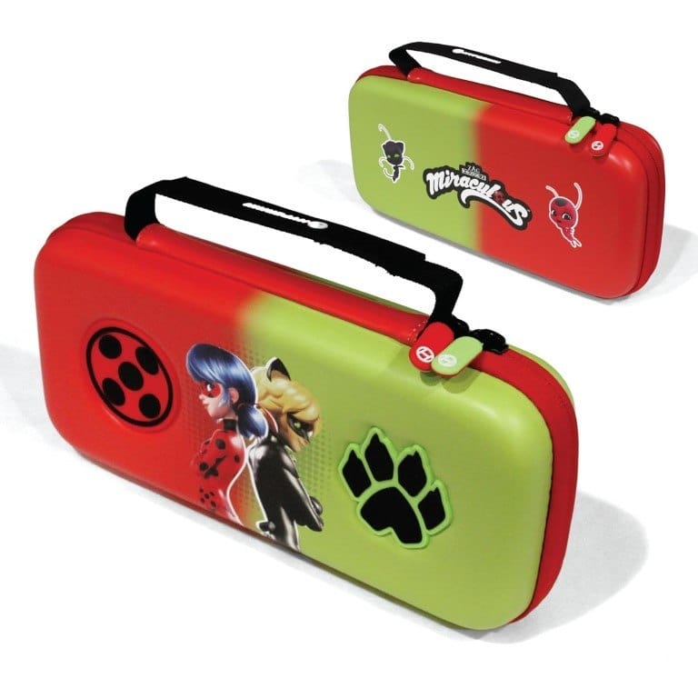 Hyperkin Official Miraculous EVA Hard Shell Carrying Case - Ladybug & Cat Noir M07541-MTBC