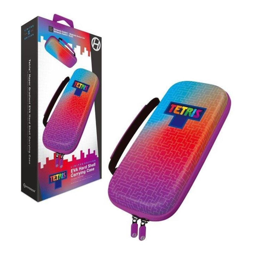 Hyperkin Limited Edition Official Tetris EVA Hard Shell Carrying Case Hyper Gradient M07541-TEHG