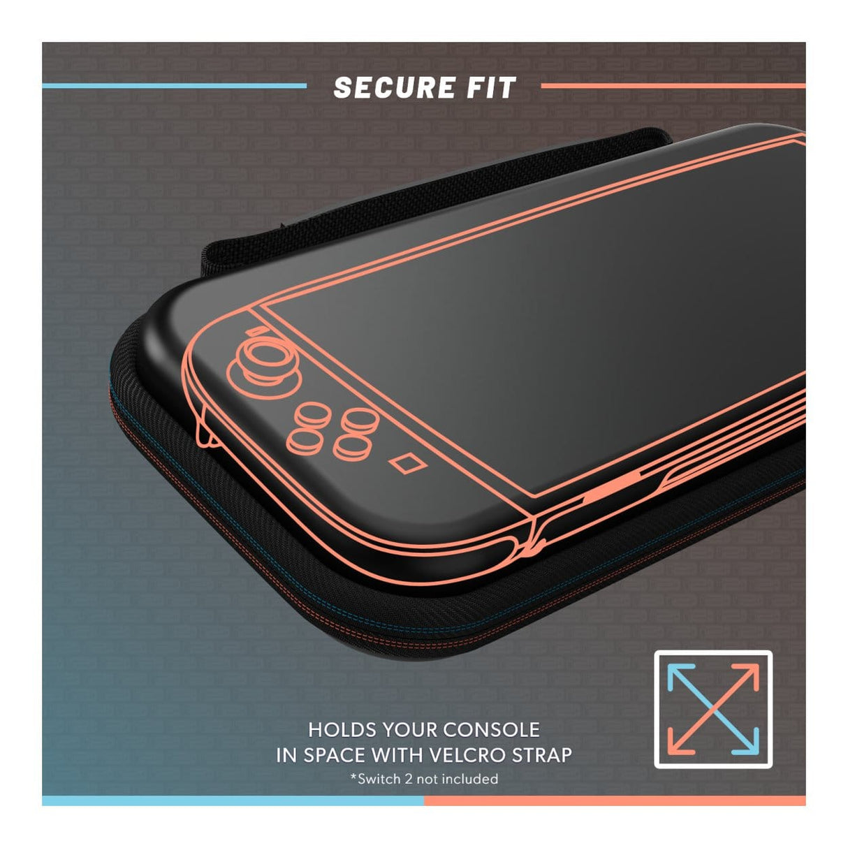 Hyperkin Protective Hard Shell Carrying Case for Nintendo Switch 2 M07711