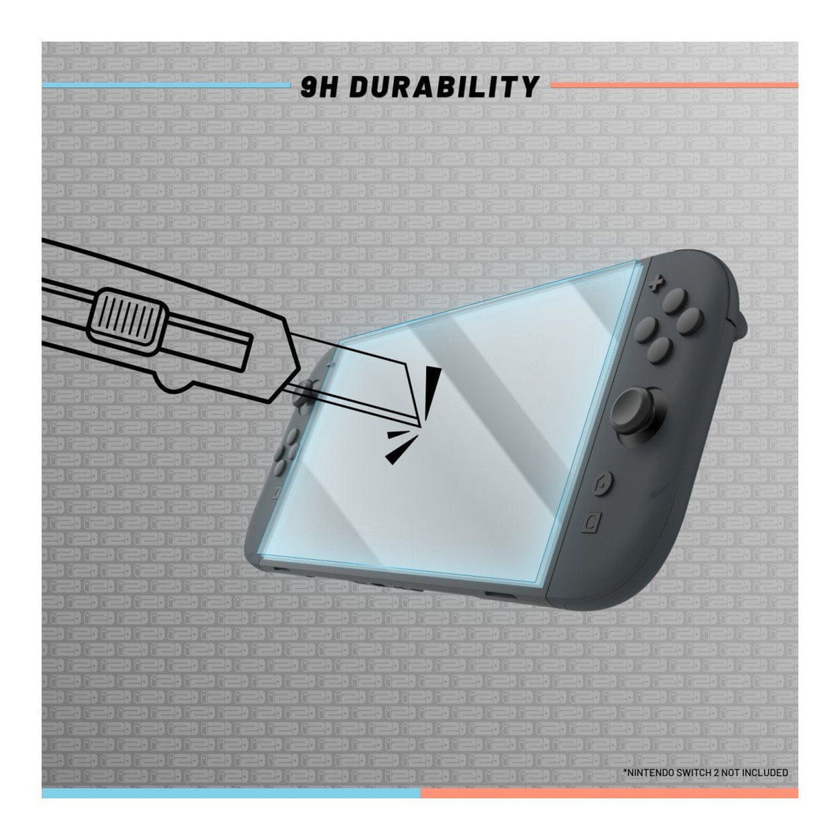 Hyperkin Tempered Glass Screen Protector for Nintendo Switch 2 - 2-pack M07712