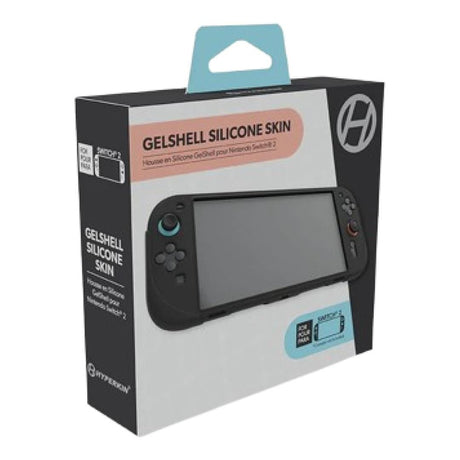 Hyperkin GelShell Silicone Protective Case for Nintendo Switch 2 Black M07714-BK
