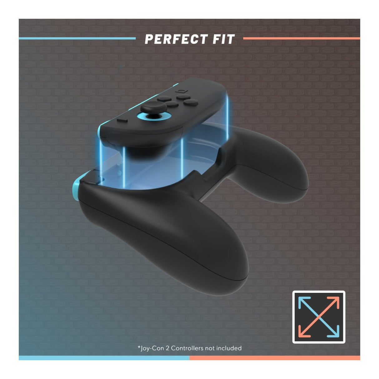 Hyperkin Pro Handle Attachment Set for Joy-Cons 2 Controller 2-pack M07717