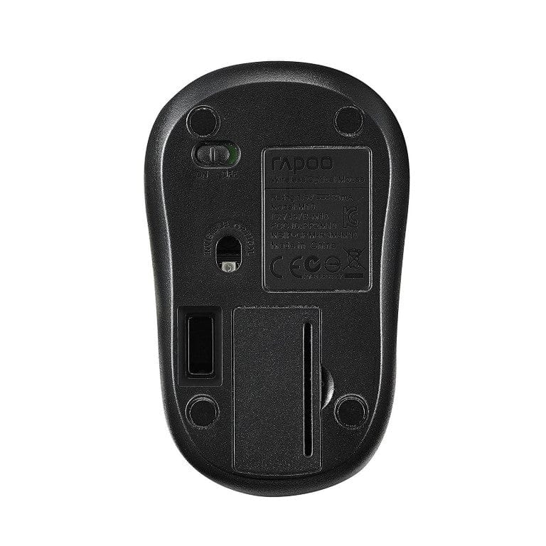 Rapoo M10Plus-BLACK Wireless Optical Mouse