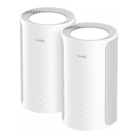 Cudy M11000 Tri-band 2.4GHz 5GHz 6GHz Wi-Fi 7 Mesh System White 2-pack