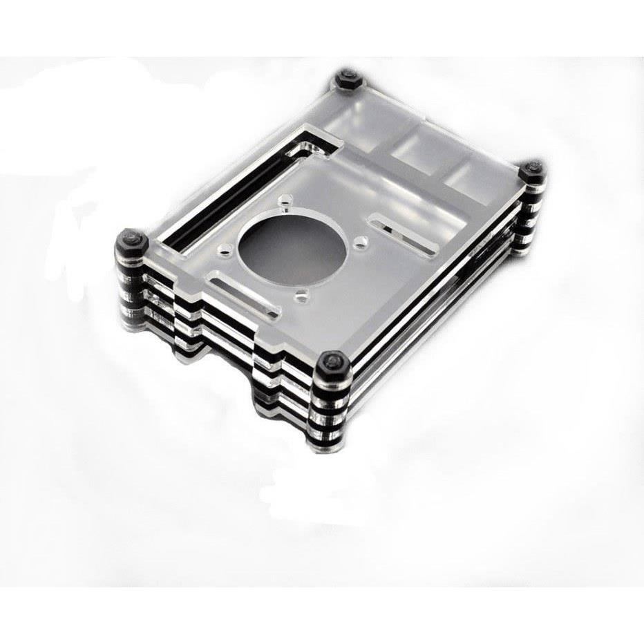Tuff-Luv Raspberry Pi 4B Acrylic Cover Black M1318