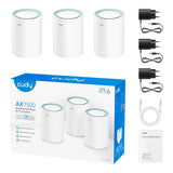 Cudy M1500 AX1500 Gigabit Whole Home Mesh Wi-Fi 6 System 3-pack