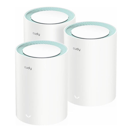 Cudy M1500 AX1500 Gigabit Whole Home Mesh Wi-Fi 6 System 3-pack