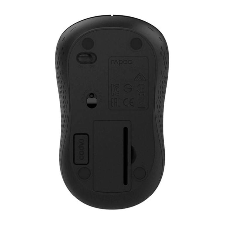Rapoo M20-BLACK Wireless Optical Mini Mouse