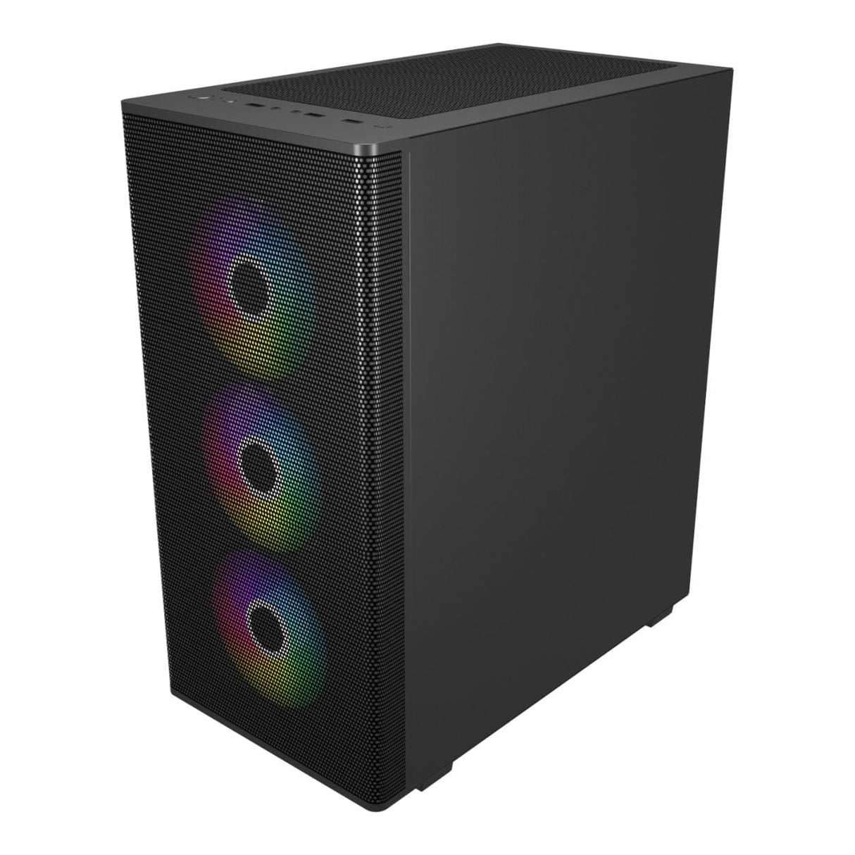 FSP M220-BA Mid-Tower ATX Gaming PC Case Black