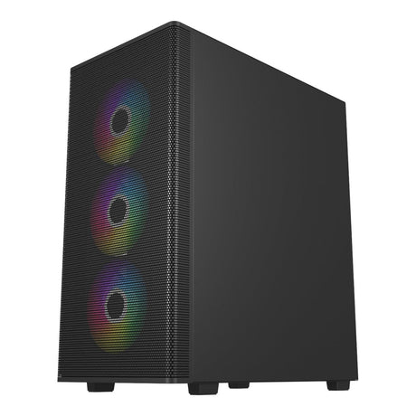 FSP M220-BA Mid-Tower ATX Gaming PC Case Black