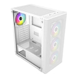 FSP M220 Mid Tower ATX Gaming PC Case - White M220-WA