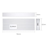 Orico Type-C M.2 External SSD Enclosure M233C3-G4-SV-BP