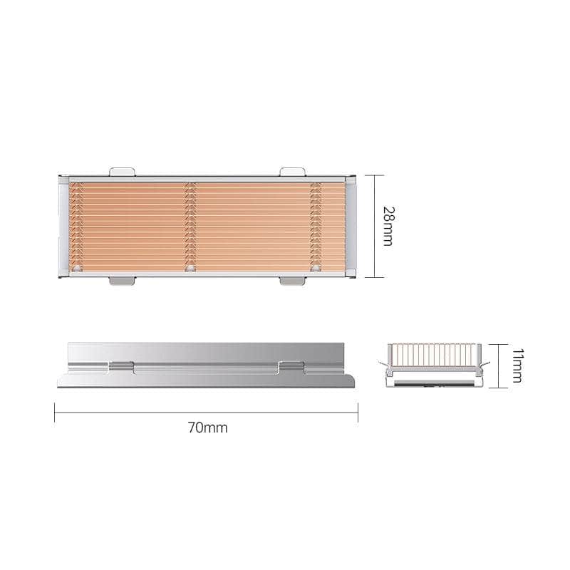 Orico M.2 SSD Heatsink M2HS1-YL-BP