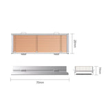Orico M.2 SSD Heatsink M2HS1-YL-BP
