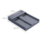 Orico M.2 NVMe 2-bay SSD Duplicator M2P2-C3-C-EU-GY-BP