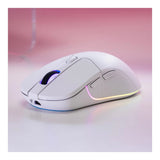 Keychron M3 Wireless and Bluetooth Gaming Mouse White M3-A3
