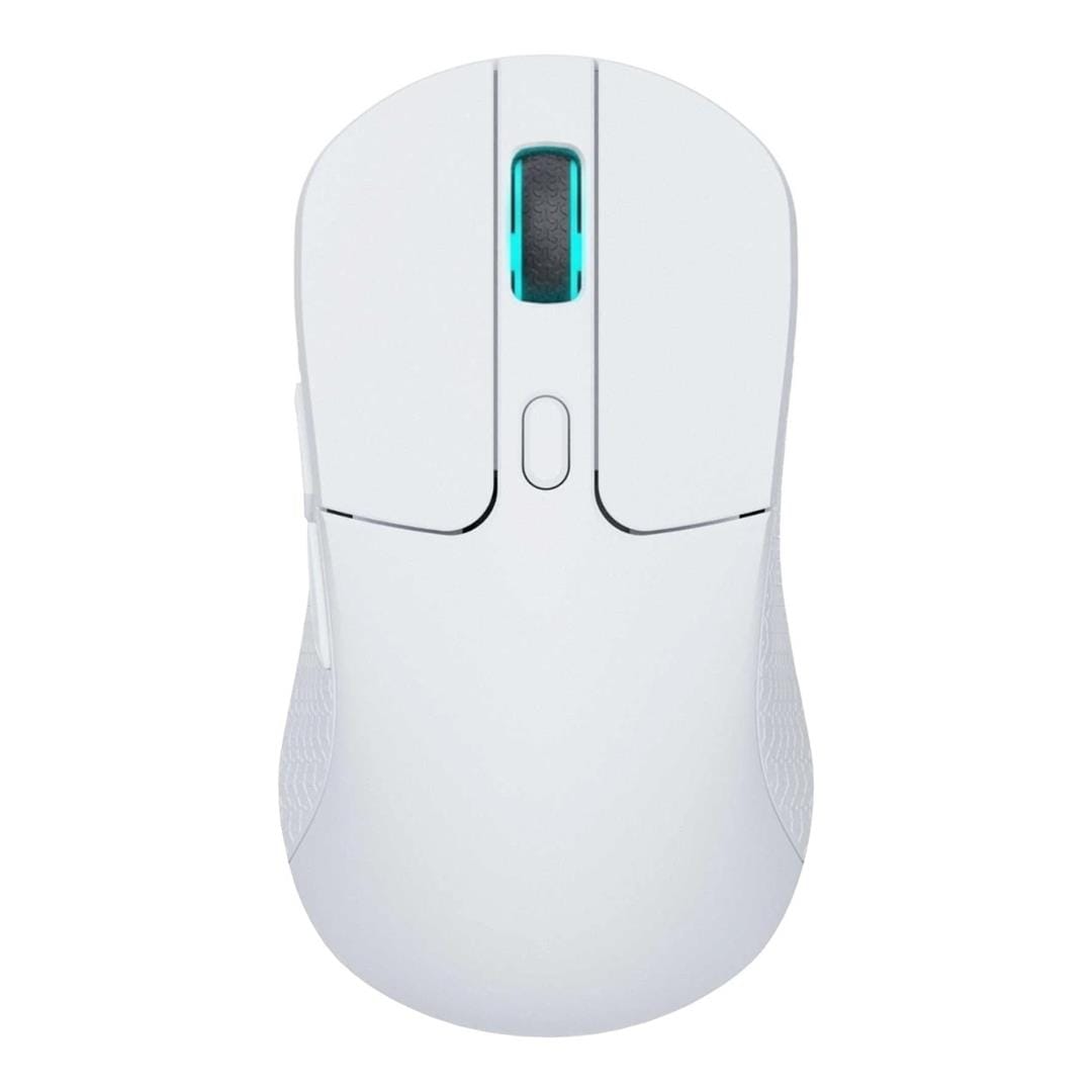 Keychron M3 Wireless and Bluetooth Gaming Mouse White M3-A3