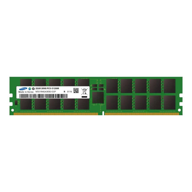 Samsung M321R4GA3EB2-CCP ECC Memory Module 32GB 1 x 32GB DDR5 6400MT/s