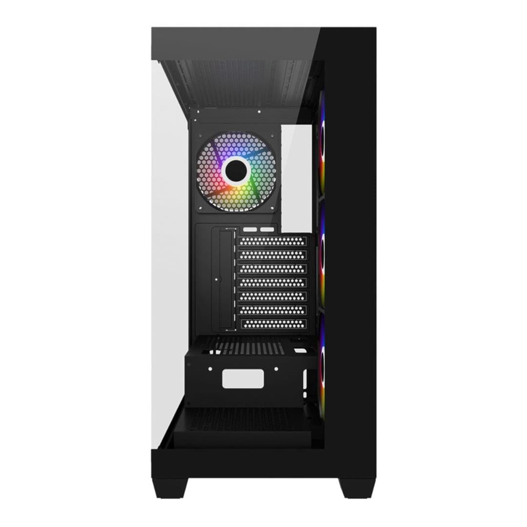 FSP M340-BA ARGB ATX Mid-Tower Gaming PC Case Black