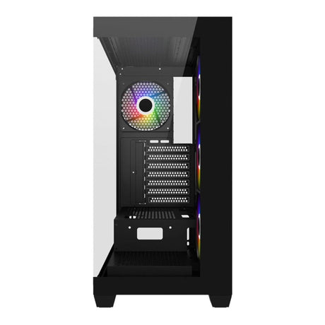 FSP M340-BA ARGB ATX Mid-Tower Gaming PC Case Black