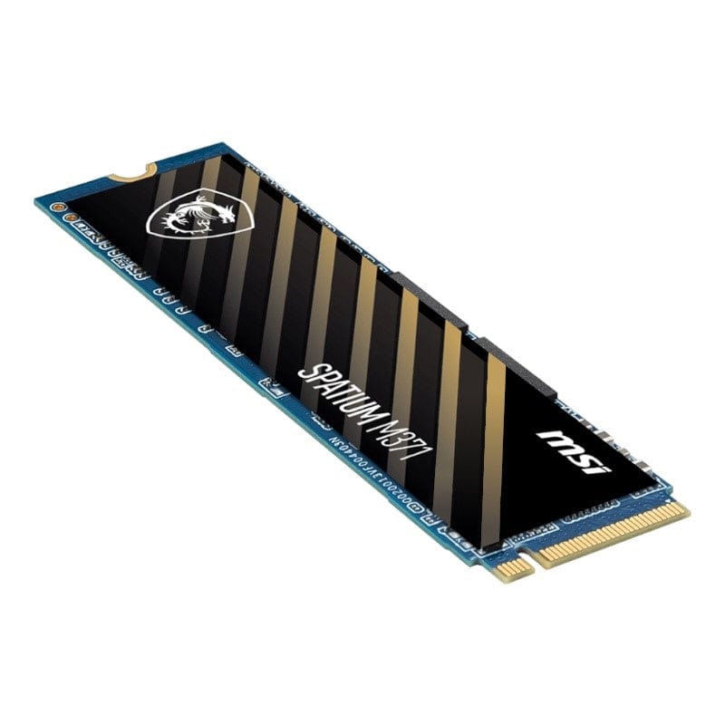 内蔵型SSD MSI SPATIUM M371 500GB SSD MSI Spatium M371 M.2 500GB PCIe 4.0 3D NAND NVMe Internal SSD