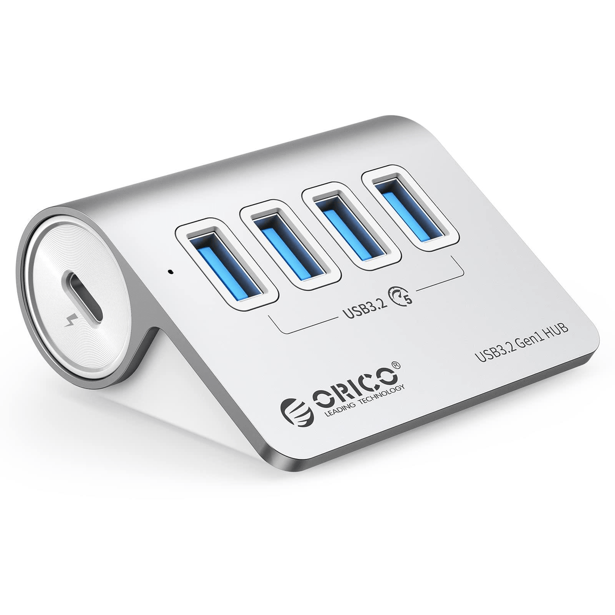Orico Aluminum Alloy 4-Port USB Hub Silver M3U4-05-SV-BP