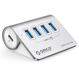 Orico Aluminum Alloy 4-Port USB Hub Silver M3U4-05-SV-BP