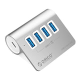 Orico Aluminum Alloy 4-Port USB Hub Silver M3U4-05-SV-BP