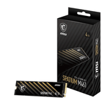 MSI Spatium M461 M.2 4TB PCIe 4.0 3D NAND NVMe Internal SSD M461M2NVME404TB