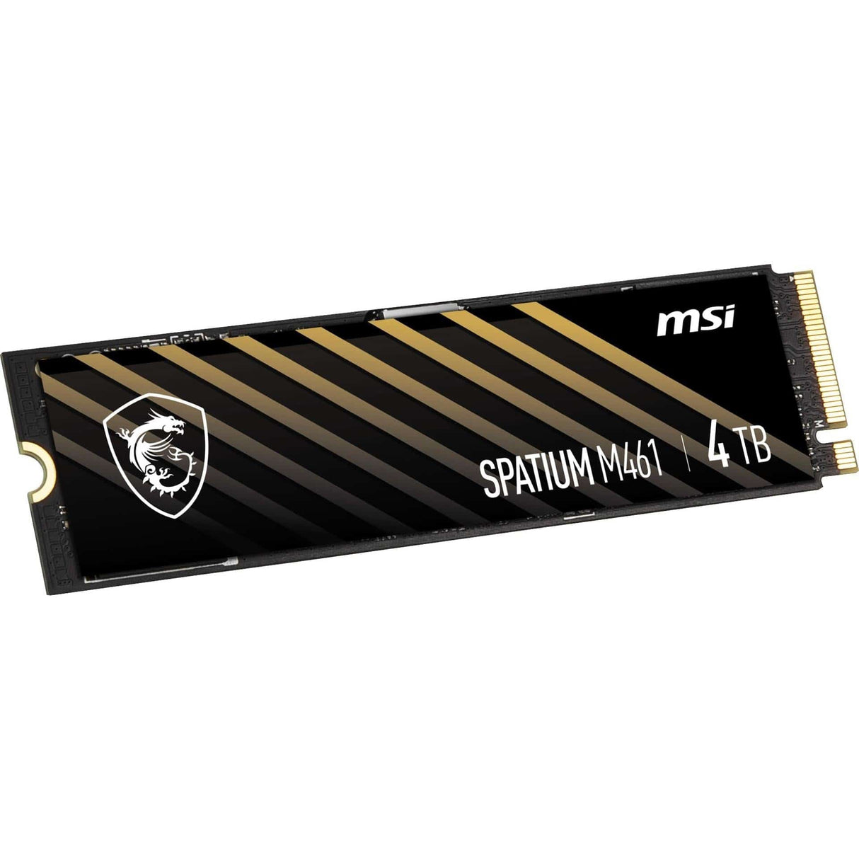 MSI Spatium M461 M.2 4TB PCIe 4.0 3D NAND NVMe Internal SSD M461M2NVME404TB