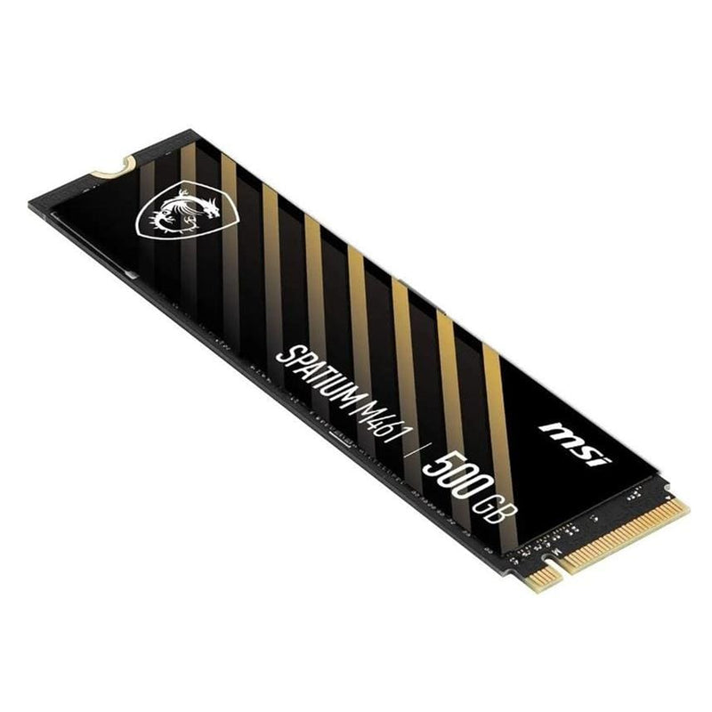 MSI Spatium M461 M.2 500GB PCIe 4.0 3D NAND NVMe Internal SSD M461M2NVME40500GB