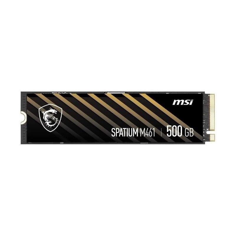 MSI Spatium M461 M.2 500GB PCIe 4.0 3D NAND NVMe Internal SSD M461M2NVME40500GB