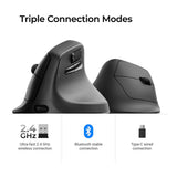 Keychron M5-A29 1K Wireless Mouse Black