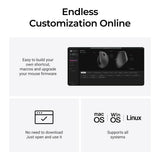 Keychron M5-A29 1K Wireless Mouse Black