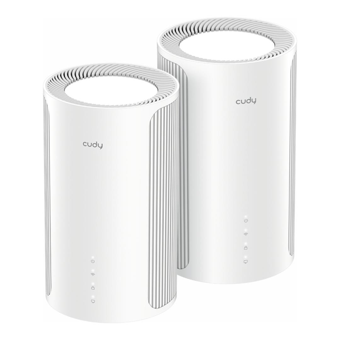 Cudy BE6500 2.5G Mesh Wi-Fi 7 System White 2-pack