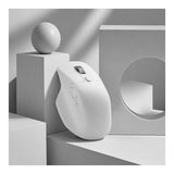 KeyChron M6 Bluetooth 2.4GHz Wireless Mouse - White M6S-A24