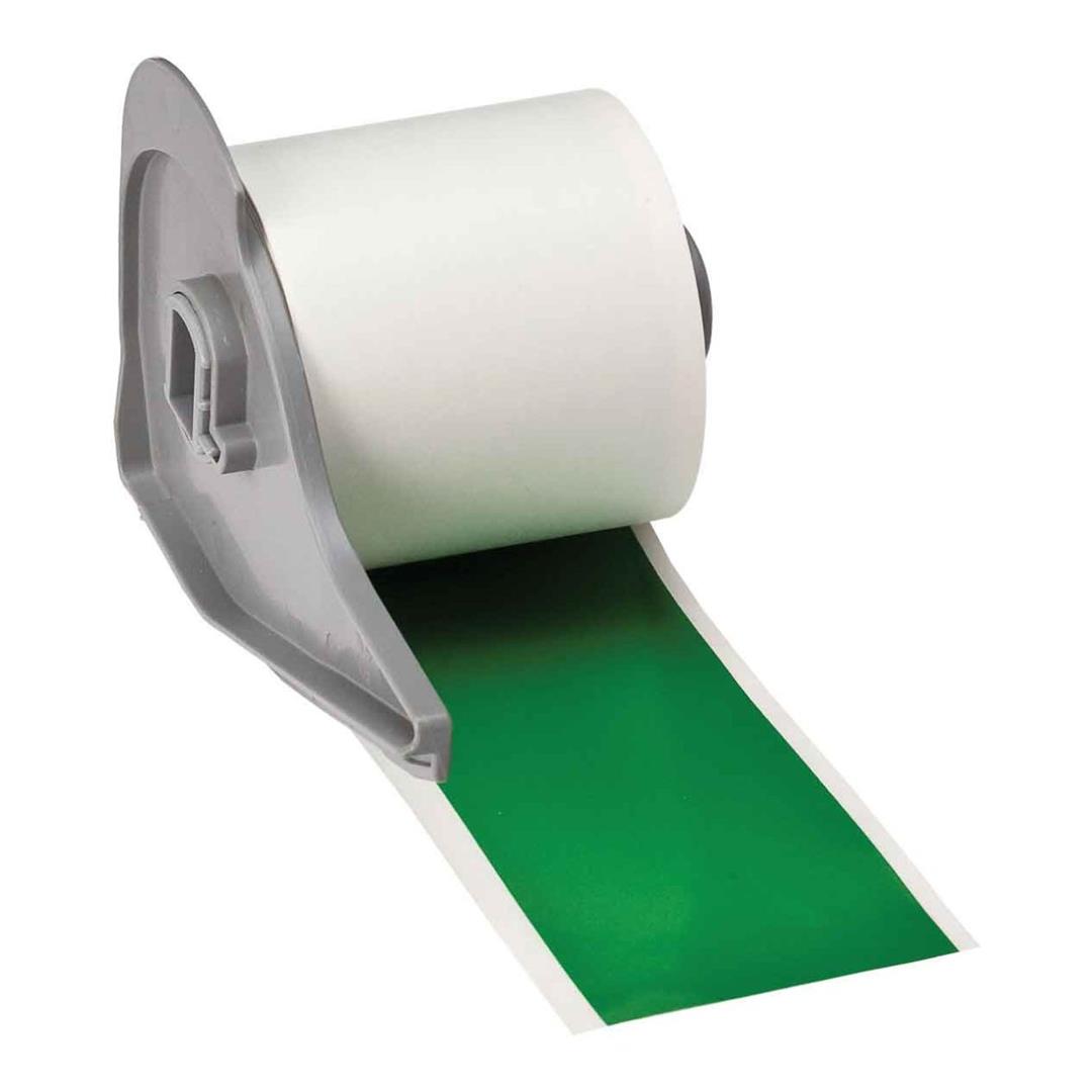 Brady B-595 50.8mm x 15.24m All Weather Permanent Adhesive Vinyl Label Tape Green M7C-2000-595-GN