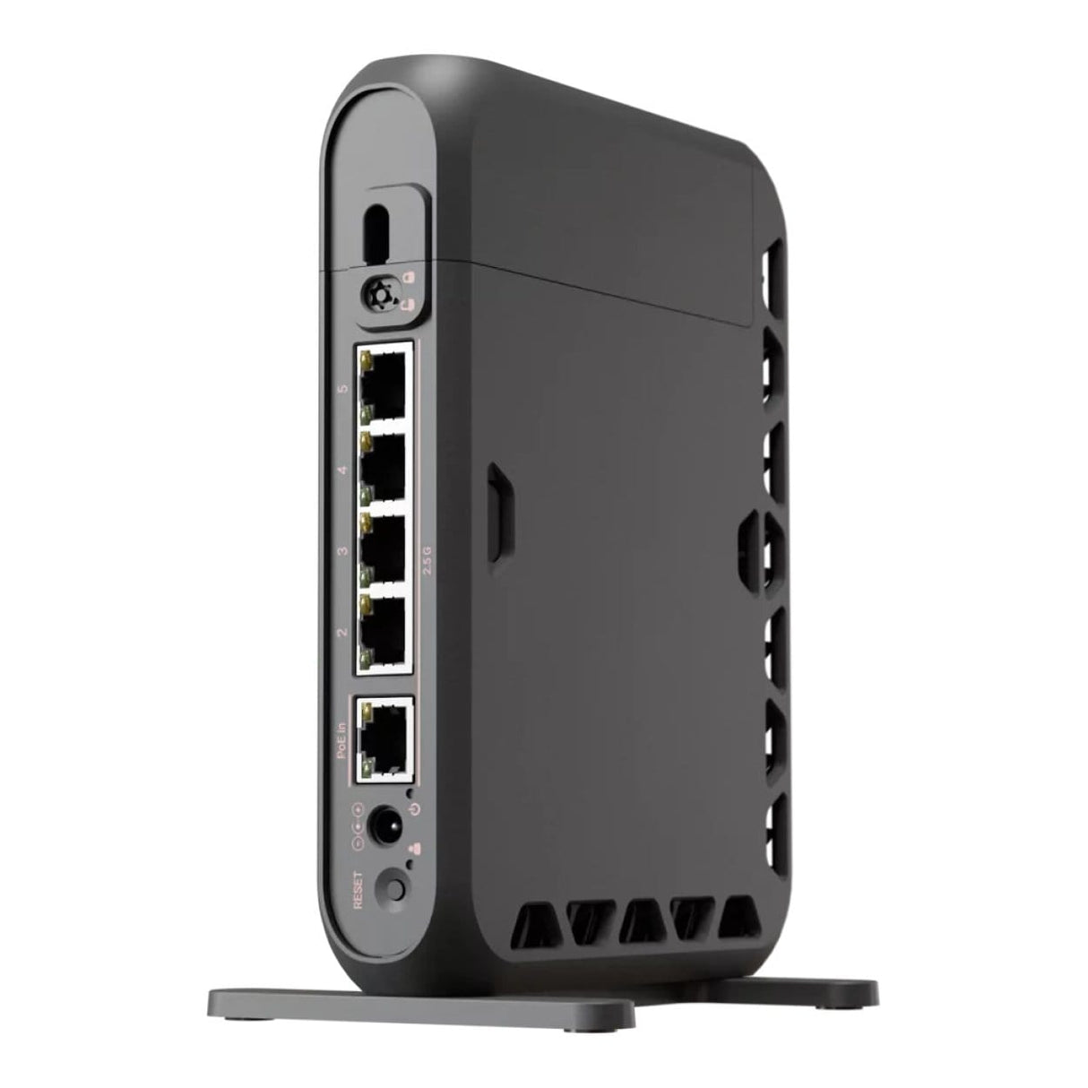 MikroTik hAP be3 Media BE9300 Wireless Router - Tri-band 2.4GHz 5GHz and 6GHz Black MA53UG+HBEH