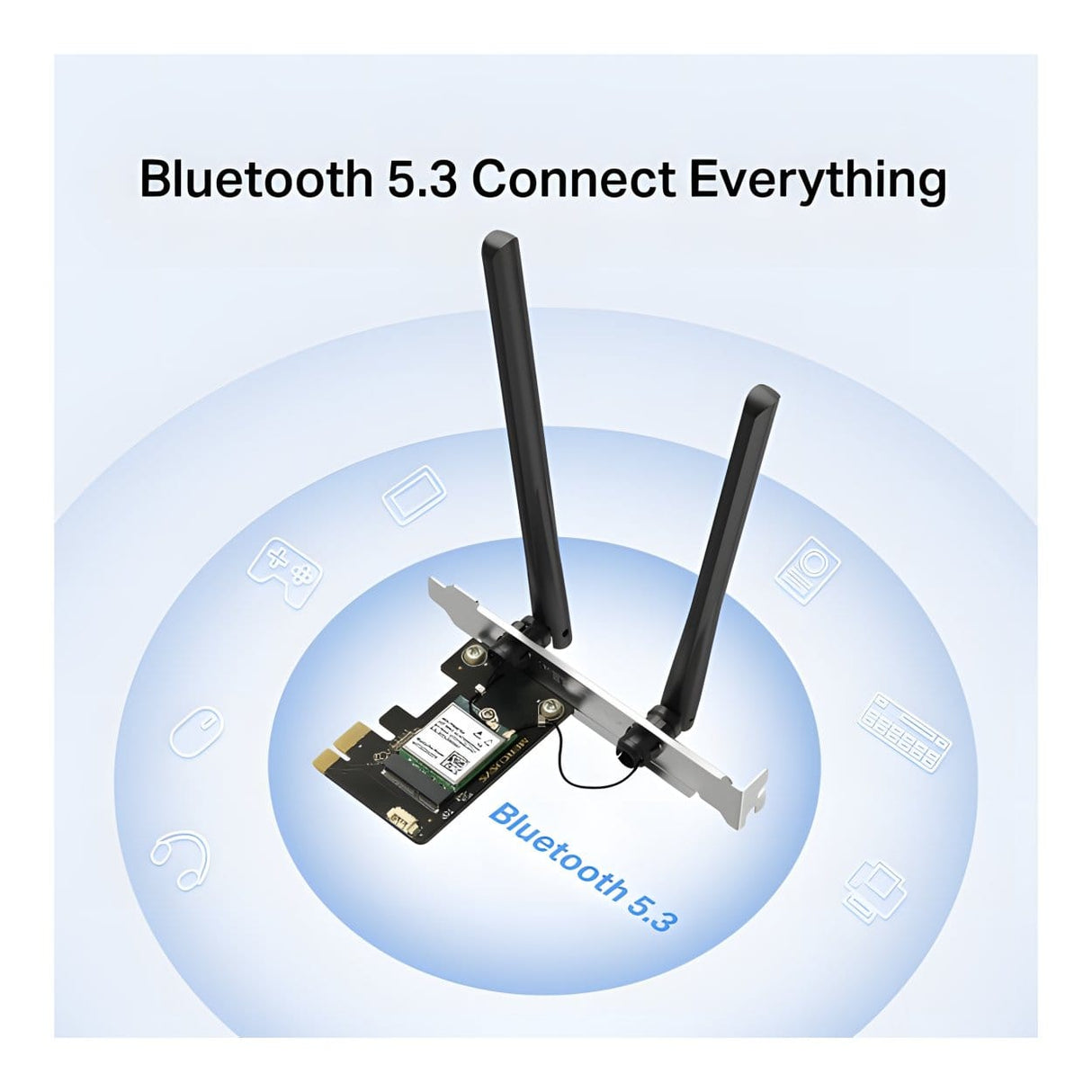 Mercusys MA80XE AX3000 Wi-Fi 6 Bluetooth 5.3 PCIe Adapter