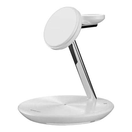MagEasy PowerStation 5-in-1 Magnetic Wireless Charging Stand White MAAIWA130WH22