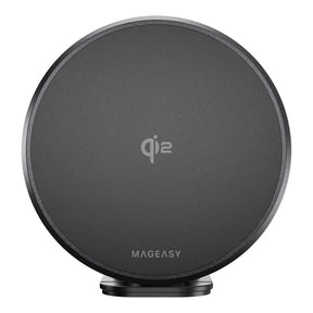 MagEasy MagMount 15W Qi2 Smart Cooling Car Charger Grey MAAIWA283SG24