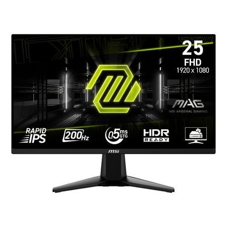 MSI MAG 255F E20 24.5-inch 1920 x 1080p FHD 16:9 200Hz 0.5ms LED IPS Gaming Monitor