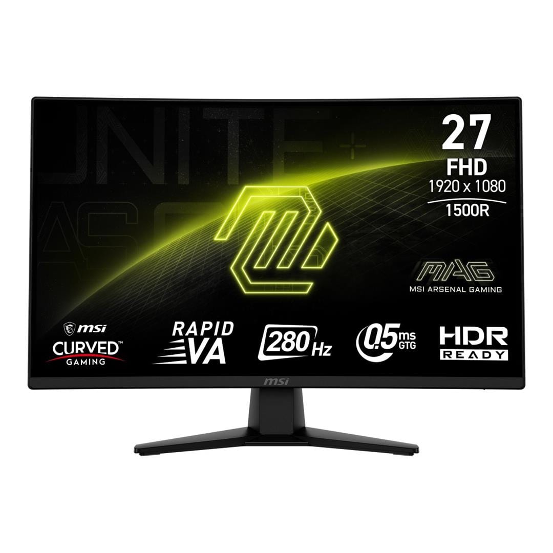 MSI MAG 274CXF 27-inch 1920 x 1080p FHD 16:9 280Hz 0.5ms LED VA