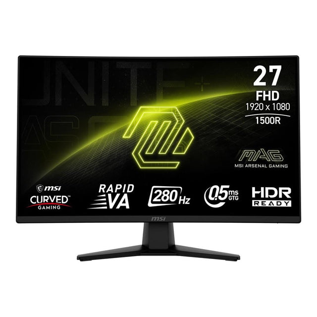 MSI MAG 274CXF 27-inch 1920 x 1080p FHD 16:9 280Hz 0.5ms LED VA Curved Gaming Monitor