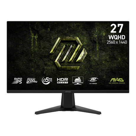 MSI MAG 275QF E20 27-inch 2560 x 1440p WQHD 16:9 200Hz 0.5ms LED IPS Gaming Monitor