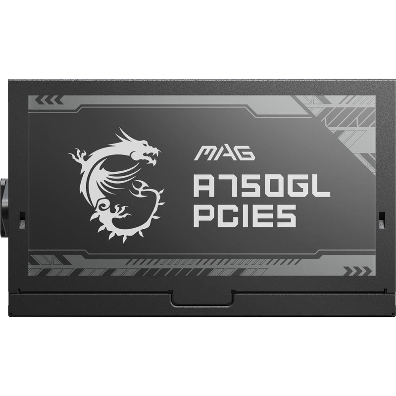 MSI MAG A750GL PCIE5 750W 80 PLUS Gold 20+4 pin ATX Black Power Supply