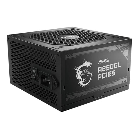 MSI MAG A850GL PCIe5 850W 80 Plus Gold 20+4 pin ATX Power Supply